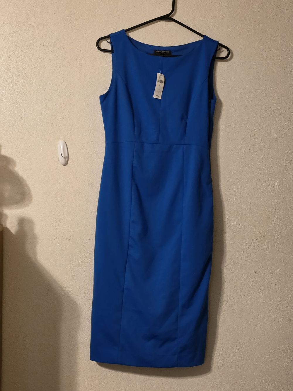 Banana Republic Cobalt Blue Sleeveless Sheath Dress